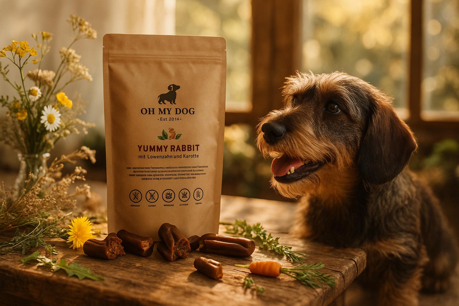 YUMMY RABBIT – mit Löwenzahn & Karotte