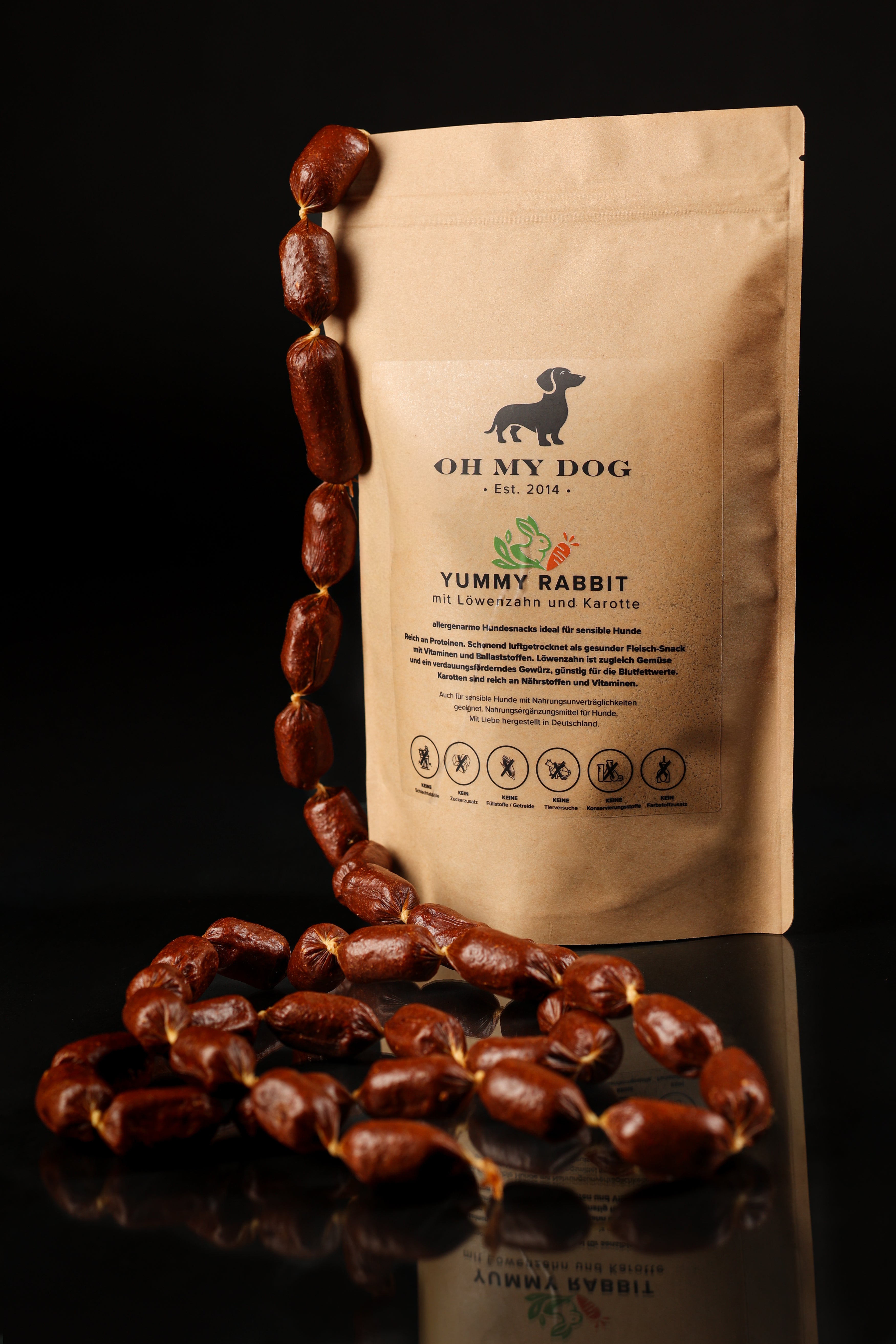 YUMMY RABBIT – mit Löwenzahn & Karotte